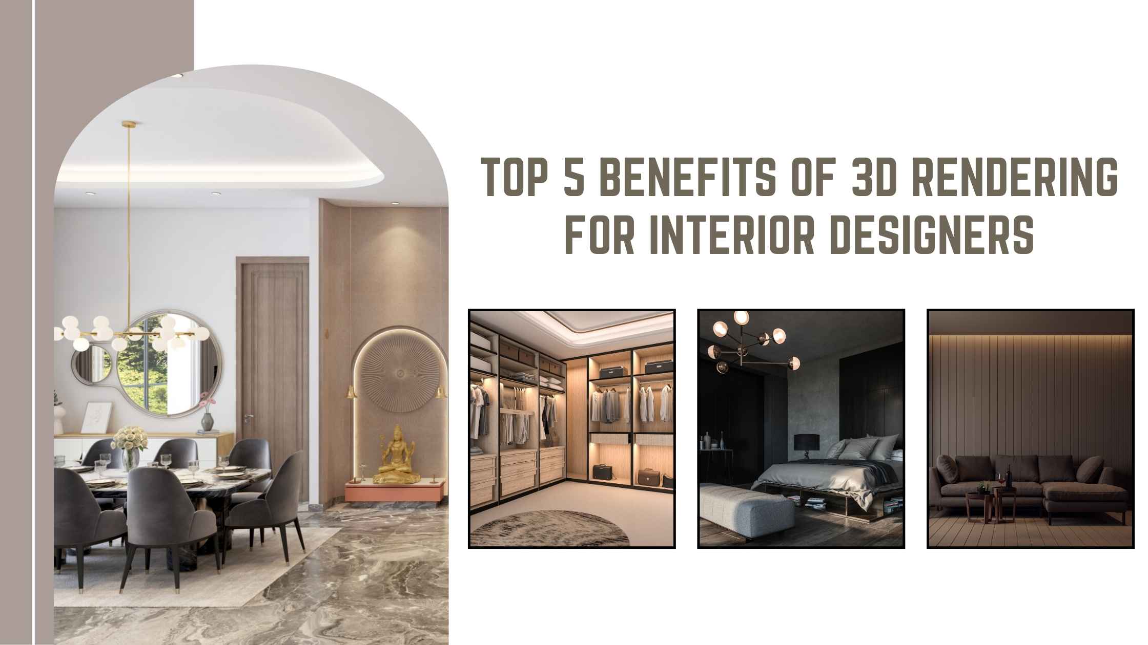 3D rendering for interior designers