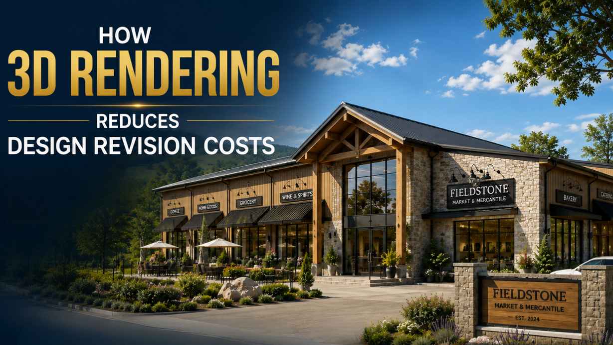 How 3D Rendering Reduces Design Revision Costs