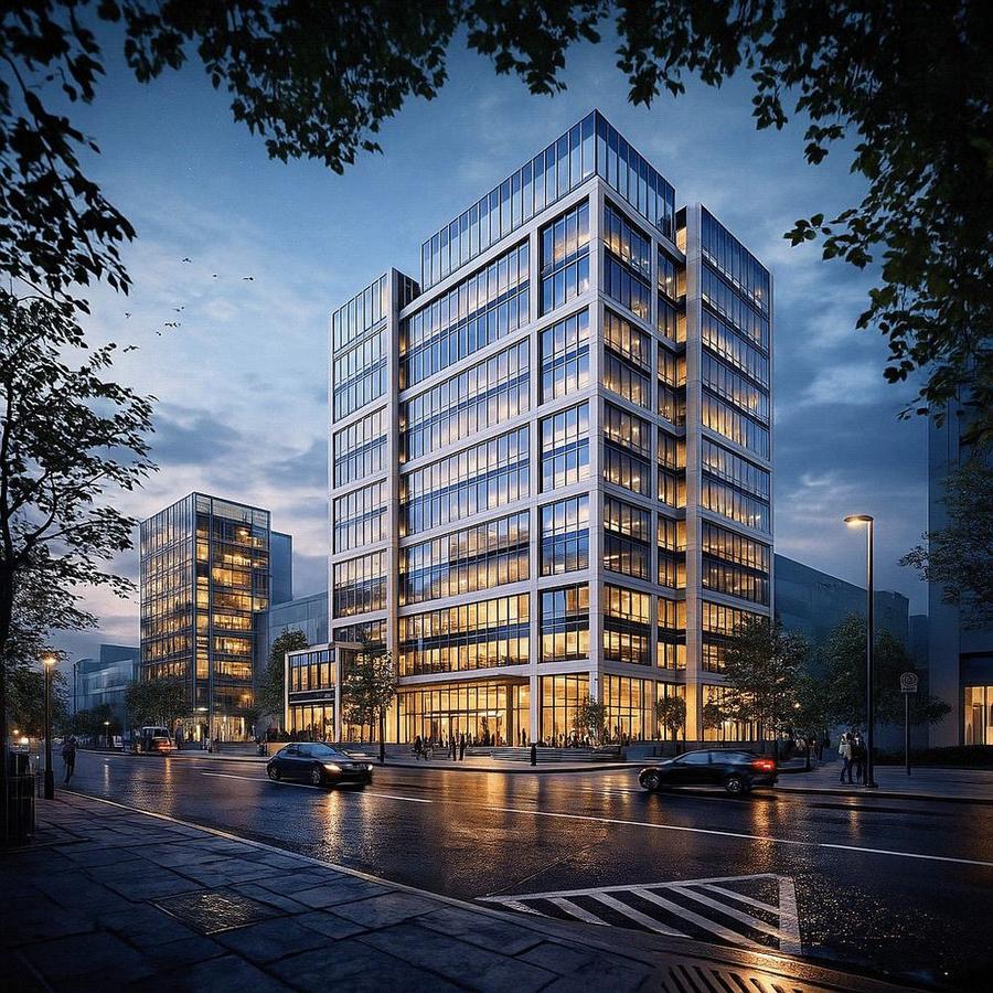Commercial Building render