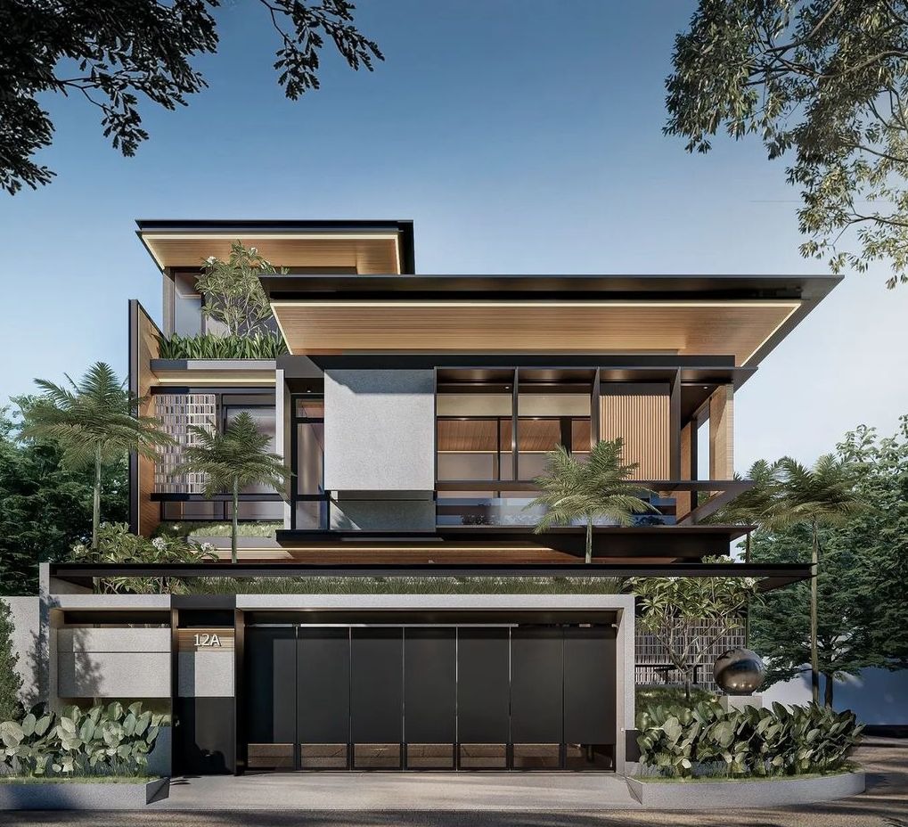 Modern Villa render