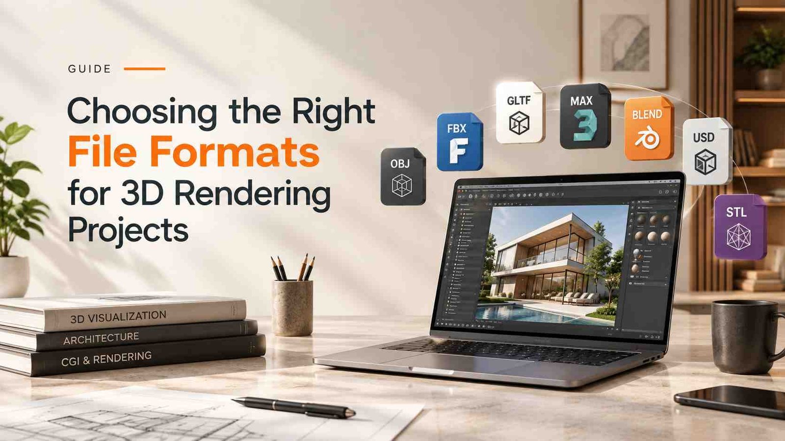 3D rendering file formats