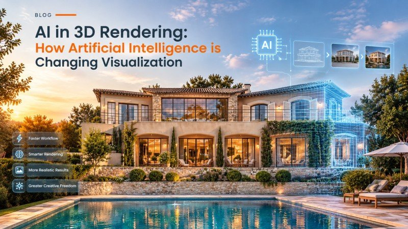 AI 3D rendering