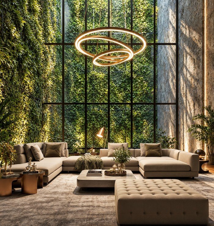 AI architectural rendering